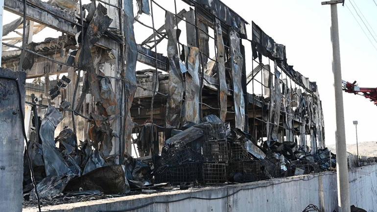 Kimya fabrikasındaki yangın madeni yağ bölümünden çıkmış
