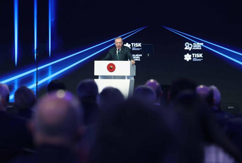 Cumhurbaşkanı Erdoğan: Asgari ücrette TİSK heyetinden ellerini taşın altına koymalarını bekliyorum