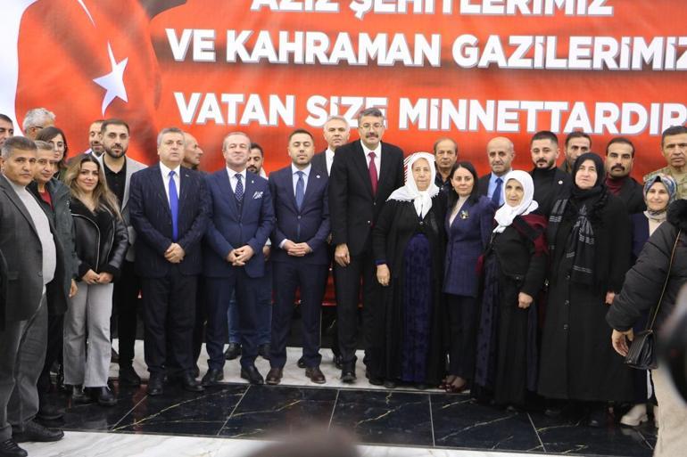 Şehit aileleri ve gaziler, ‘Milli birlik ve beraberlik’ programında bir araya geldi