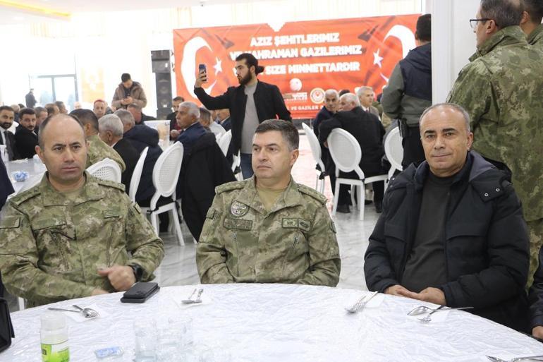 Şehit aileleri ve gaziler, ‘Milli birlik ve beraberlik’ programında bir araya geldi