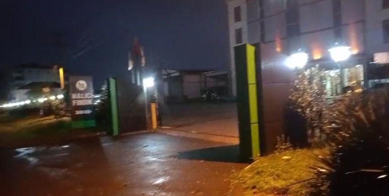 Fındık fabrikasının yanına el yapımı patlayıcı atan şüpheli yakalandı