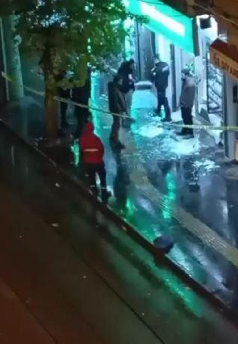 Markete patlayıcı madde atıp kaçan şüpheli aranıyor