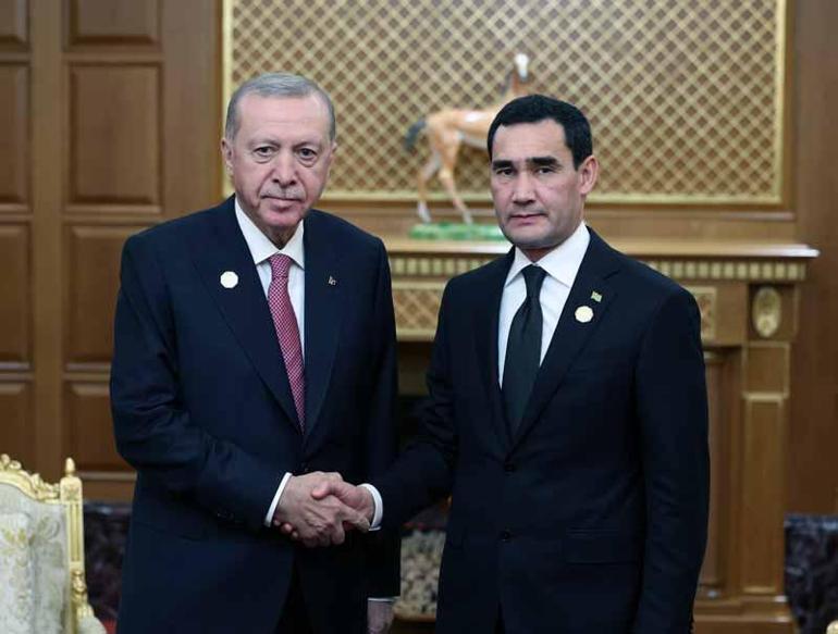 Türkmenistanda Erdoğan-Putin zirvesi