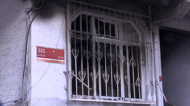 Esenler’de 5 yaşındaki çocuk çakmakla oynarken yangın çıktı