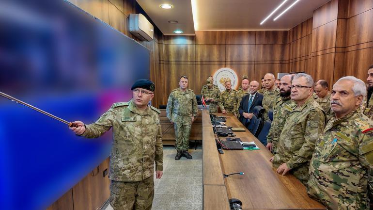 Kara Kuvvetleri Komutanı Orgeneral Tokel, Şam Büyükelçisi Köroğlu’nu ziyaret etti