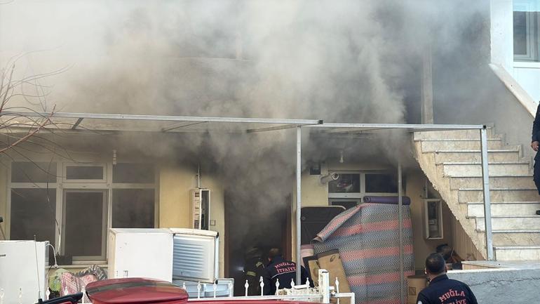 Muğla’da kavga sonrası yaşadığı evi ateşe verdiği öne sürülen kadın tutuklandı