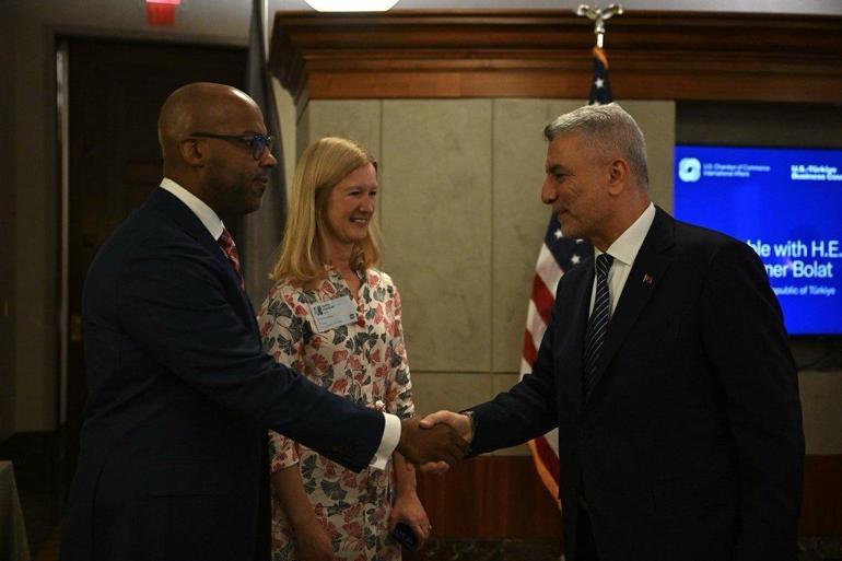 Bakan Bolat: ABD Ticaret Odası ile oldukça verimli bir toplantı gerçekleştirdik