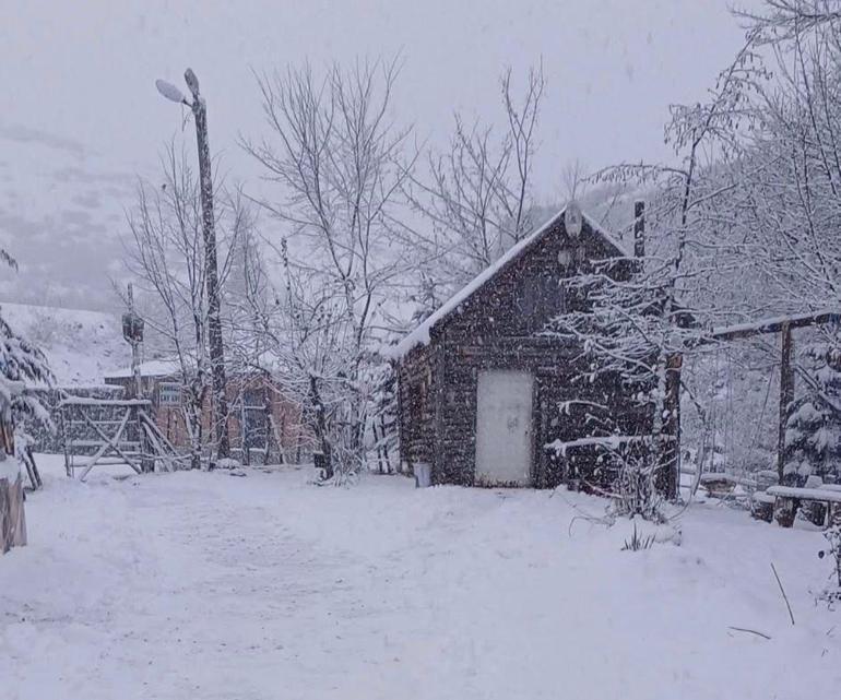 Ordu’nun yüksekleri beyaza büründü