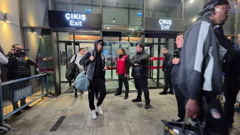 Beşiktaş kafilesi Trabzon’da