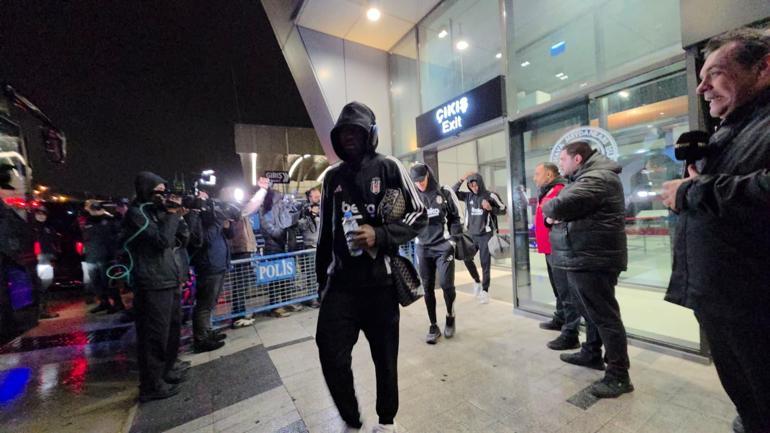 Beşiktaş kafilesi Trabzon’da