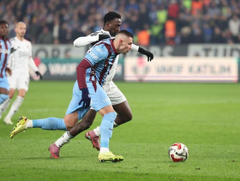 Dev karşılaşma berabere bitti: Trabzonspor-Beşiktaş 3-3