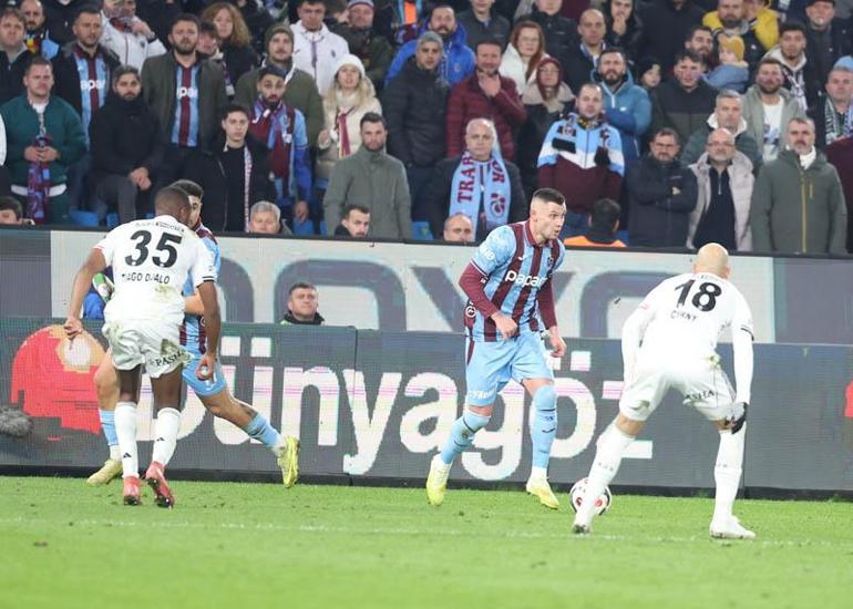 Dev karşılaşma berabere bitti: Trabzonspor-Beşiktaş 3-3