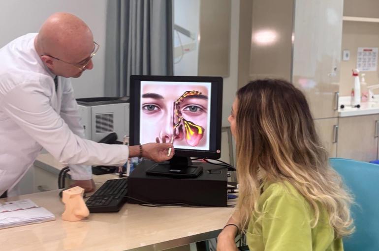 Balon yöntemi sinüzit ameliyatlarında komplikasyon riskini en aza indiriyor