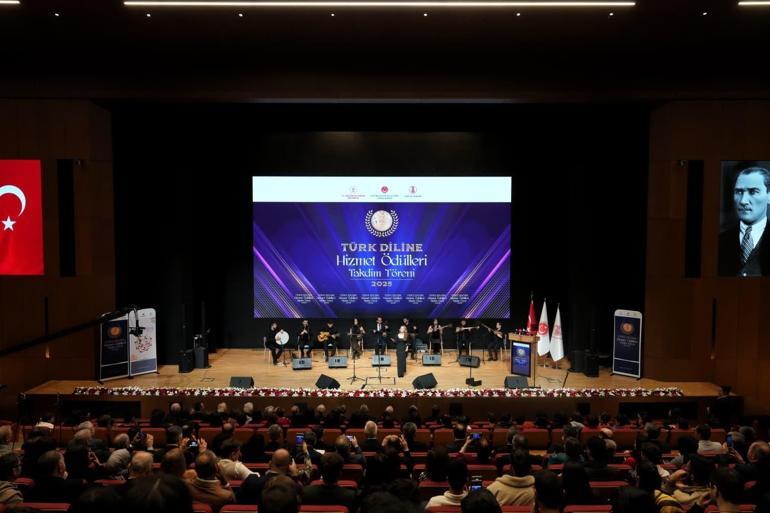 Türk Diline Hizmet Ödülleri sahiplerini buldu