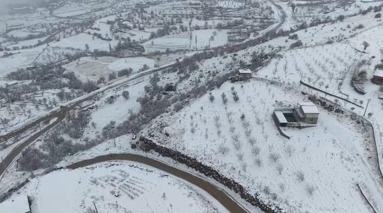 Şırnakta kar yağışı
