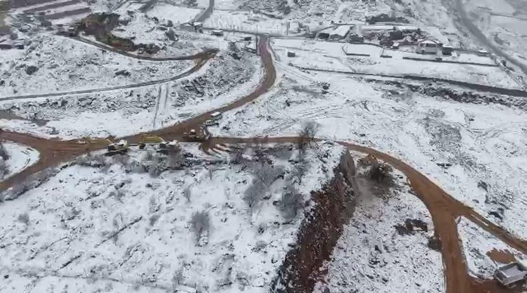 Şırnakta kar yağışı