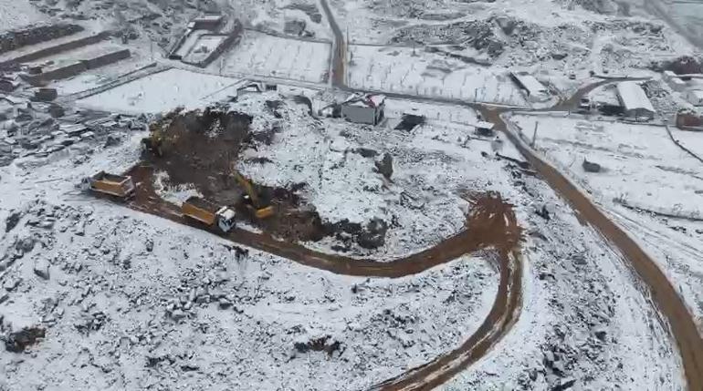 Şırnakta kar yağışı