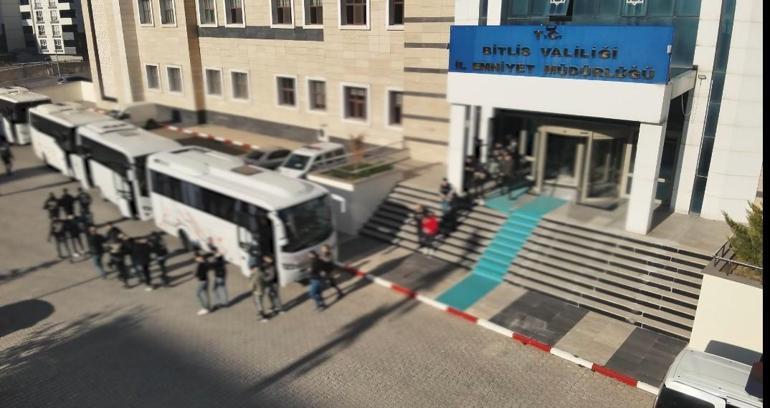 Bitlis merkezli 9 ilde yasa dışı bahis ve dolandırıcılık operasyonu; 46 tutuklama