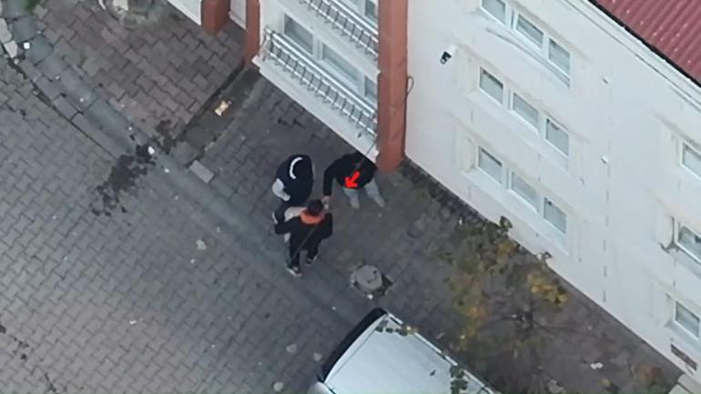 Esenyurtta dron destekli uyuşturucu operasyonu: 3 gözaltı