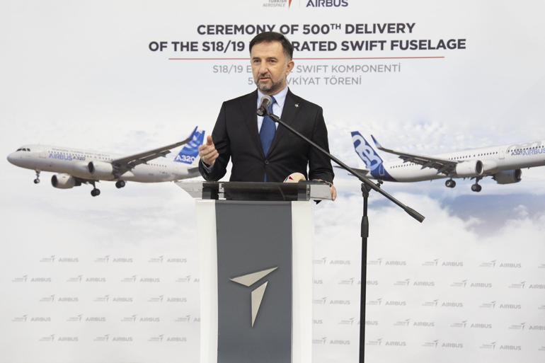 TUSAŞ, Airbusa 500üncü gövde teslimatını gerçekleştirdi