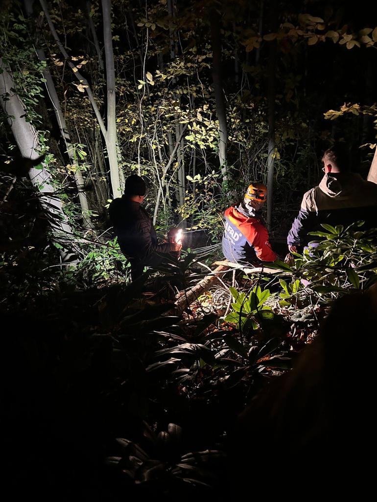 Engebeli arazide düşerek yaralanan orman işçisini ekipler kurtardı