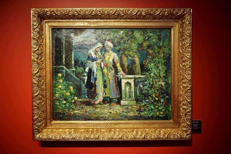 İbrahim Safinin sanat mirası 40 yıl sonra Fatihteki sergide sanatseverlerle buluştu