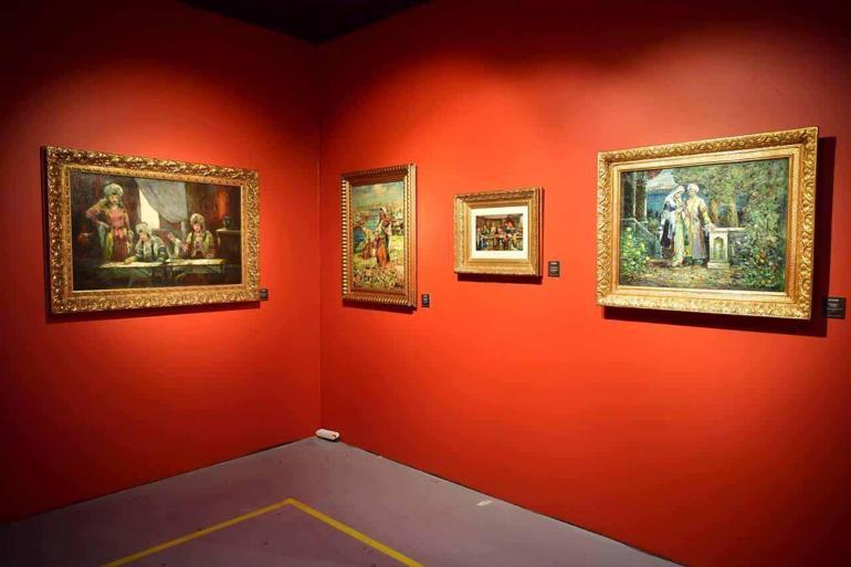 İbrahim Safinin sanat mirası 40 yıl sonra Fatihteki sergide sanatseverlerle buluştu
