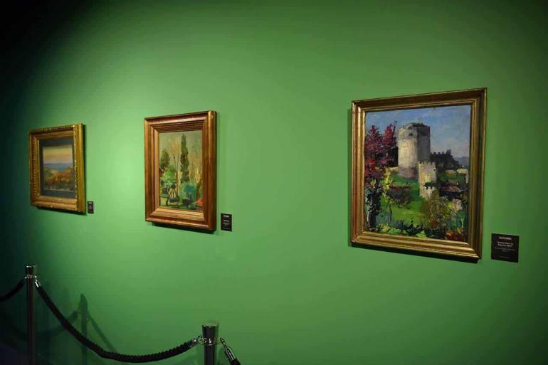 İbrahim Safinin sanat mirası 40 yıl sonra Fatihteki sergide sanatseverlerle buluştu