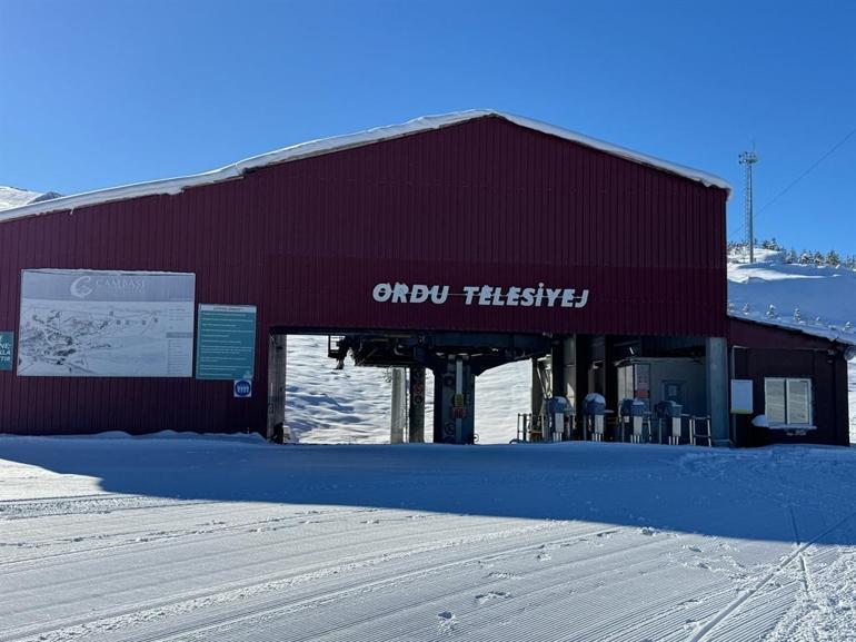 Denize en yakın kayak merkezi sezona hazır