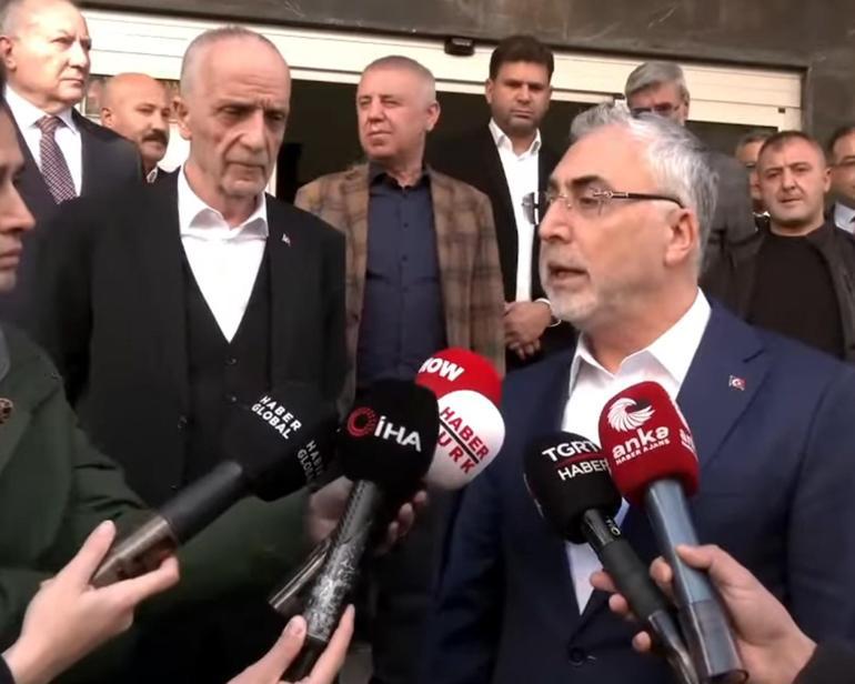 Bakan Işıkhan, işçi sendikaları konfederasyonlarını ziyaret etti