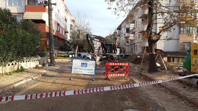 Altyapı çalışmasında doğalgaz hattında sızıntı: 3 sokak ve bir cadde üzerinde kesinti yaşandı