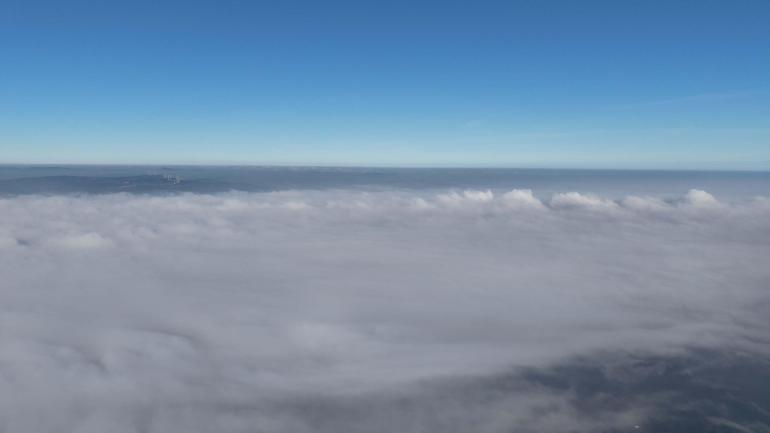 1915 Çanakkale Köprüsü siste kayboldu