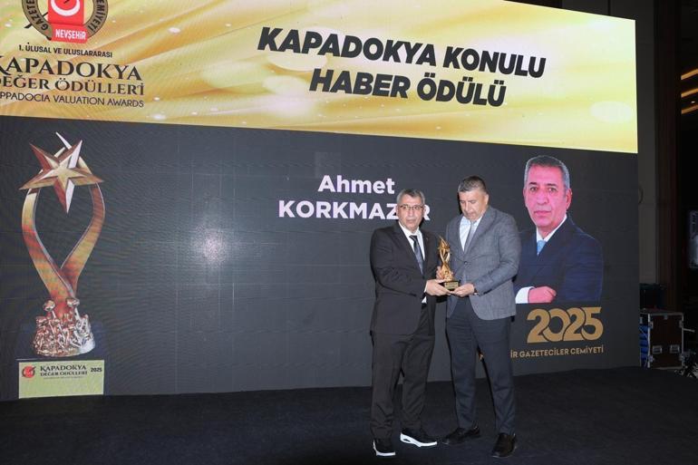 Kapadokya Değer Ödüllerinde DHAya ödül