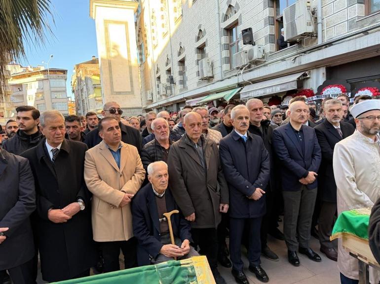 Bakan Uraloğlu, cenaze törenine katıldı