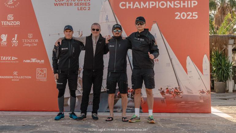 J/70 BRICS Yelken Şampiyonası 2025in ilk günü tamamlandı