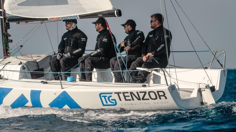 J/70 BRICS Yelken Şampiyonası 2025in ilk günü tamamlandı