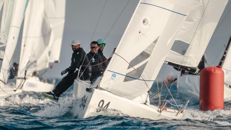 J/70 BRICS Yelken Şampiyonası 2025in ilk günü tamamlandı