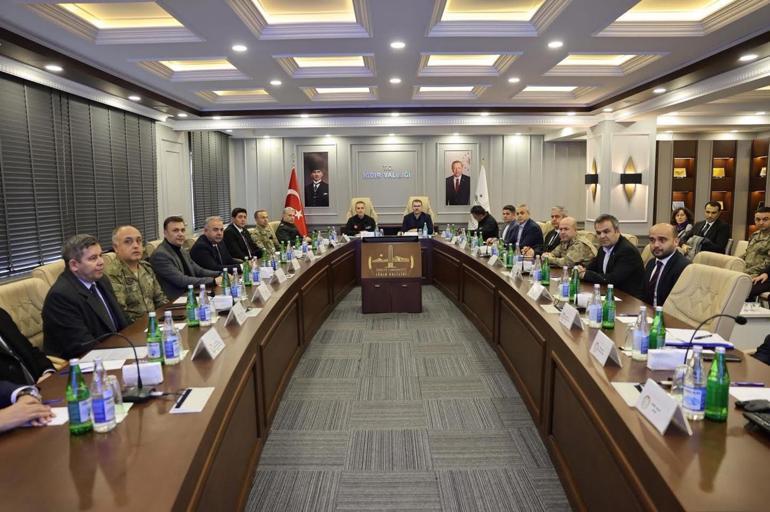 Alican Sınır Kapısı’nın teknik altyapısı incelendi