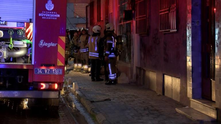 Bahçelievlerde kentsel dönüşüm için boşaltılan binada çıkan yangın söndürüldü; 2 kişi gözaltına alındı