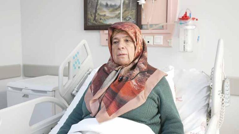 Karnından 2 kilo 200 gram ağırlığında tümör çıkarıldı