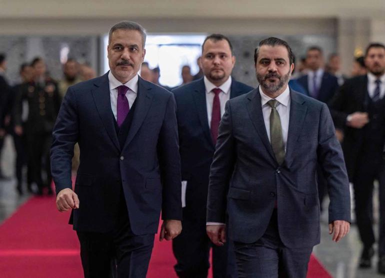 Dışişleri Bakanı Fidan, Milli Savunma Bakanı Güler ve MİT Başkanı Kalın, Suriyede