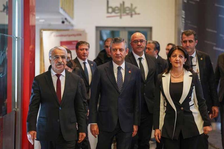 DEM Parti heyetinden CHPye ziyaret