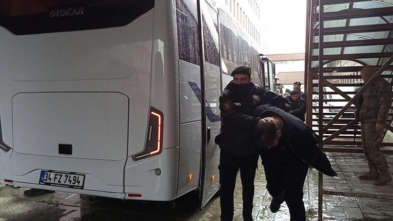Bakırköyde bir kişinin öldüğü silahlı saldırıya ilişkin gözaltına alınanlar adliyeye sevk edildi