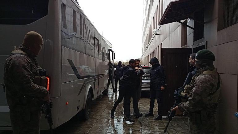 Bakırköyde bir kişinin öldüğü silahlı saldırıya ilişkin gözaltına alınanlar adliyeye sevk edildi