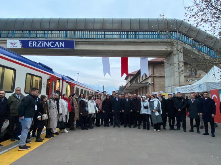 Turistik Doğu Ekspresi, Erzincan’da