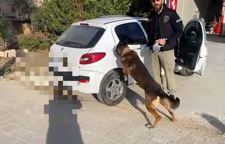 Otomobildeki damacanalardan 28 kilo sıvı metamfetamin çıktı