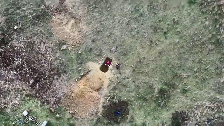 Büyükçekmecede izinsiz kazı yapan 2 kişi suçüstü yakalandı