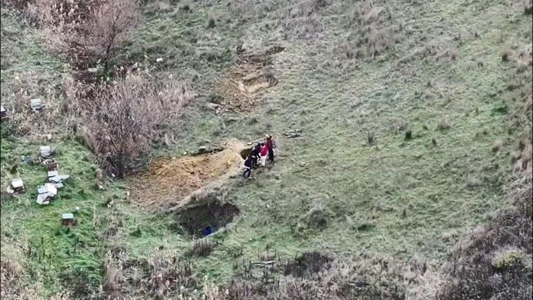 Büyükçekmecede izinsiz kazı yapan 2 kişi suçüstü yakalandı