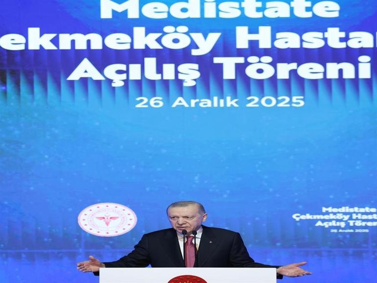 Cumhurbaşkanı Erdoğan: İstanbulda sağlık yatırımlarımızın toplam bedeli 170 milyar lirayı buldu