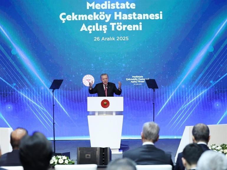 Cumhurbaşkanı Erdoğan: İstanbulda sağlık yatırımlarımızın toplam bedeli 170 milyar lirayı buldu